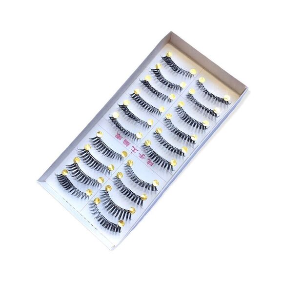 🆕1 Box / 10 Pairs False Eyelashes - Picture 4 of 6